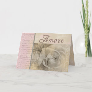 Romantiska Amore Kort