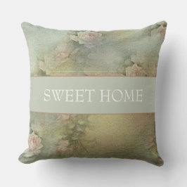 Romantiska blommor - Pillow Kudde
