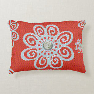 Romantiska blommor - Pillow Prydnadskudde