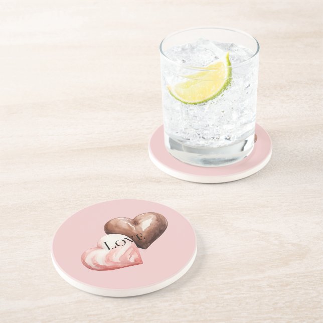 Romantiska chokladjordgubbshearter underlägg (Sidan)