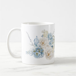 Romantiska Cotswments Winter Blommigts Bridesmaid Kaffemugg