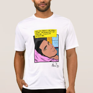 Romantiska Ekon Ensamma Hjärtans Romantikserie T Shirt