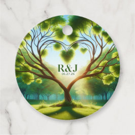 Romantiska Gröntens favoritMärkre Gåvor Etiketter