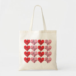 Romantiska hjärtans dag Tote Bag - Cute & Snyggt Tygkasse
