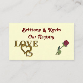 Romantiska interlåsningsfönster och Röd ros Tilläggskort