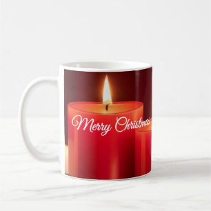 Romantiska julljus - Merry Chistmas Mugg