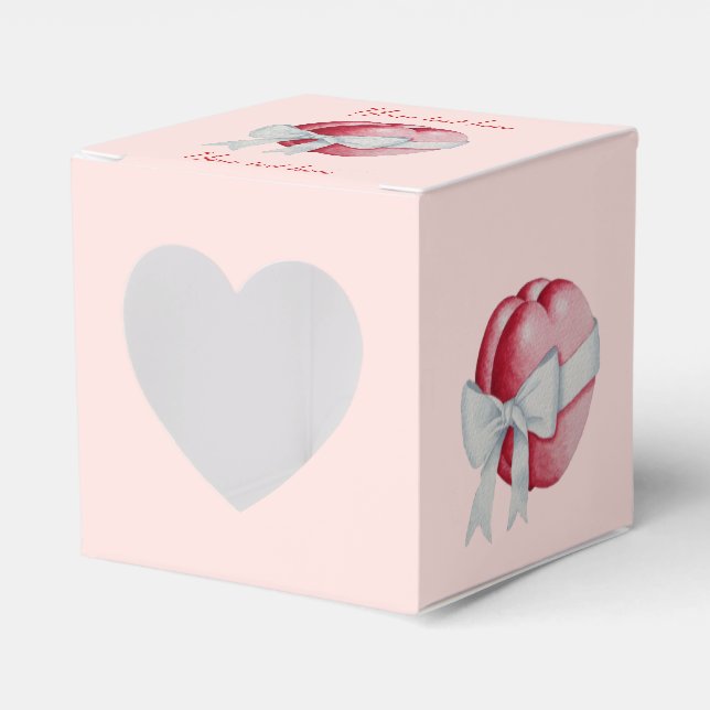 romantiska kärlek-hjärtan för valentineser presentaskar (Framsidan Sidan)