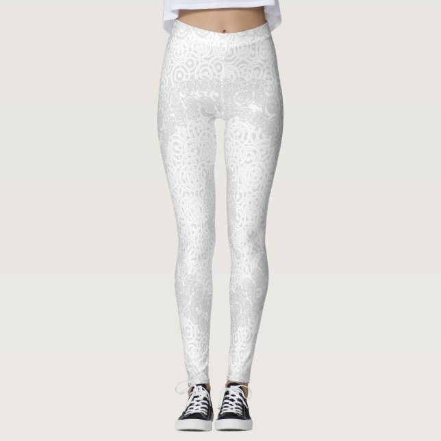 Romantiska korsningar leggings (Framsida)