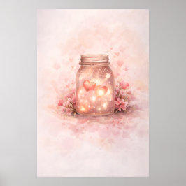 Romantiska Murarhjärtan Poster