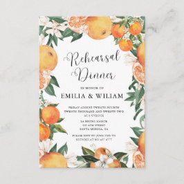 Romantiska Orangar - repetitionsmiddag före Tilläggskort