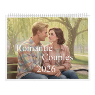 Romantiska Par 2026 Kalender 00B