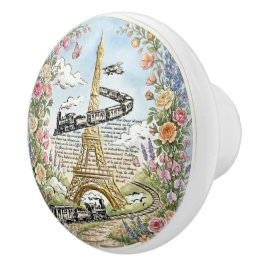 Romantiska Paris, Eiffeltornet, Fransk konst Knopp
