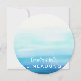 Romantiska pasteller Inbjudningar fulla av färg