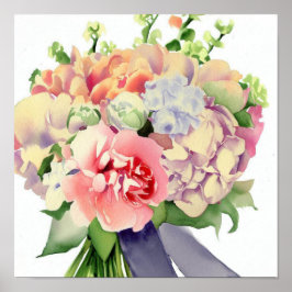 Romantiska pastelliseringar, närvarande personer B Poster