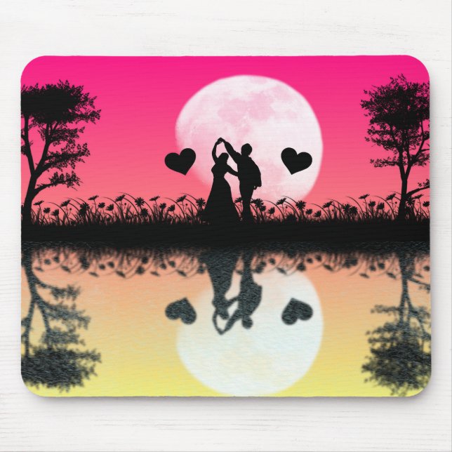 Romantiska reflexioner - Mousepad Musmatta (Framsidan)
