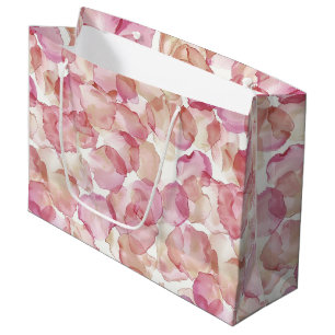 Romantiska rosa rosenblad Blommig bröllopsdusch