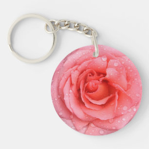 Romantiska Rosa Rosvatten Droppar