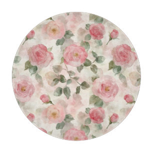 Romantiska rosablommor i rosa