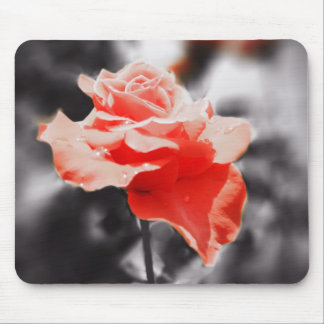 Romantiska rosblommor #3 musmatta