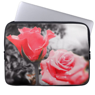 Romantiska rosor laptop fodral