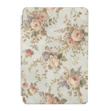 Romantiska Rosor & Vildblommor Vintage Girland