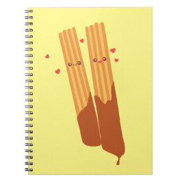 Romantiska spanska kronor med choklad anteckningsbok