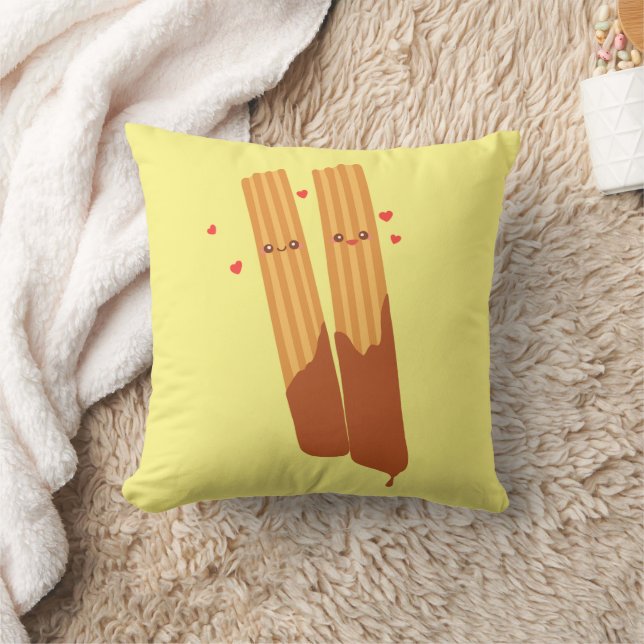 Romantiska spanska kronor med choklad kudde (Filt)