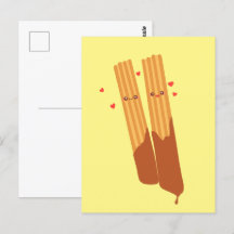 Romantiska spanska kronor med choklad