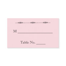 Romantiska tecknadbrudar som gifta sig ställekort