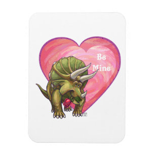 Romantiska triceratops be my magnet