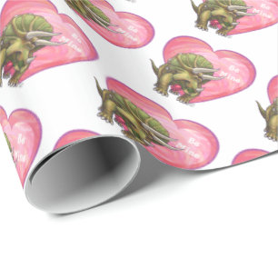 Romantiska triceratops be my presentpapper