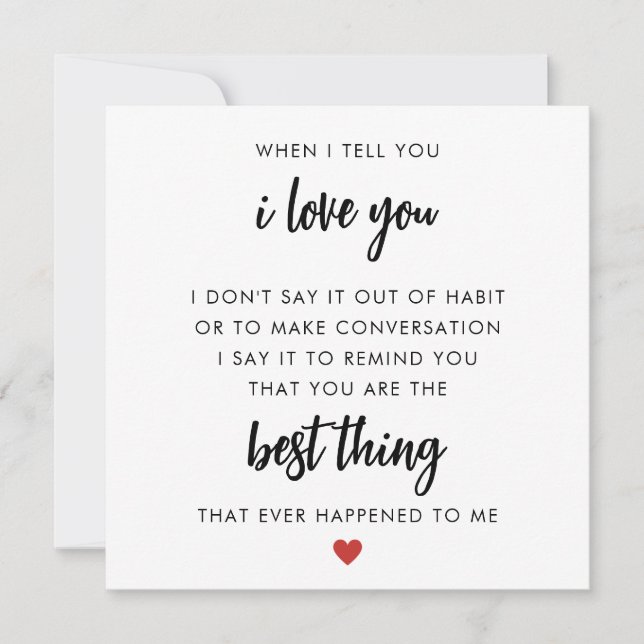Romantiska Valentines day-kort Kort (Framsida)