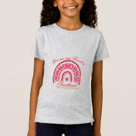 Romantiska Valentineser du är min regnbåge. T Shirt