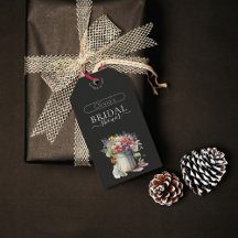 Romantiska vårblommor vas bröllopsdusch