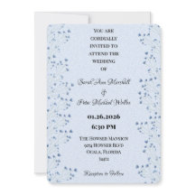 Romantiska Vildblommor Ömtåliga Mörkblå Blommor