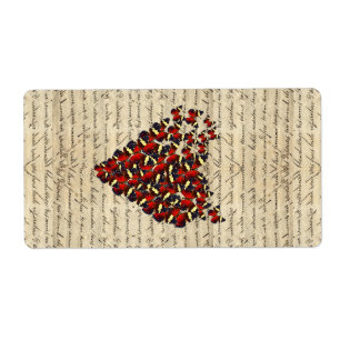 Romantiska Vintagar Fraktsedel