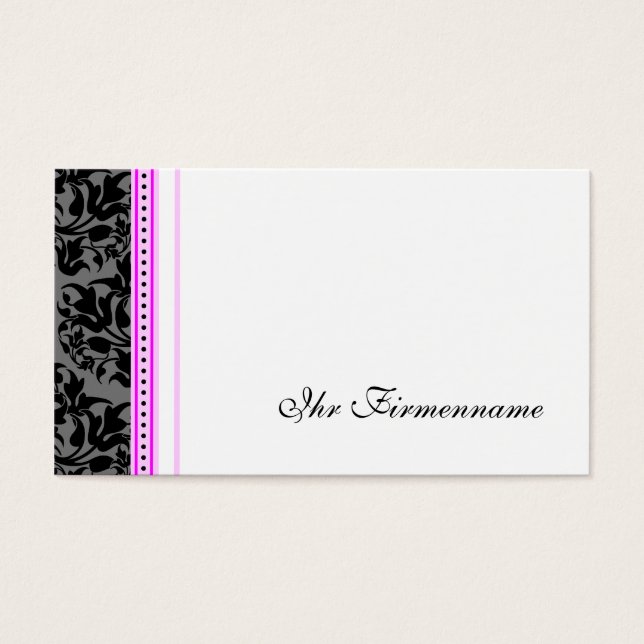 Romantiska visitkort (Framsidan)