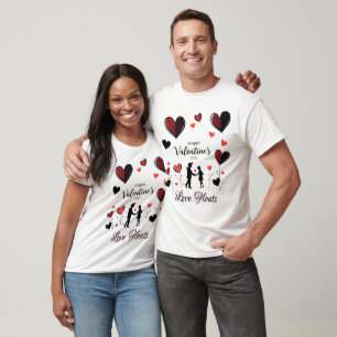 Romantiskt Alla hjärtans dagskort T Shirt