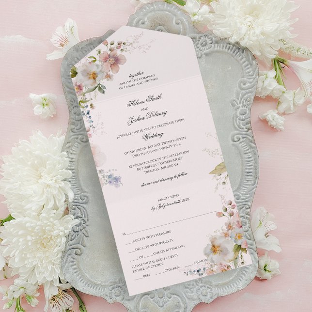 Romantiskt allt-i-ett-Blommigtens Vår-utseende (Skapare uppladdad)