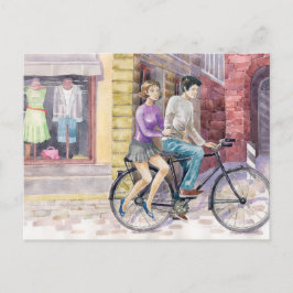 Romantiskt datum vykort