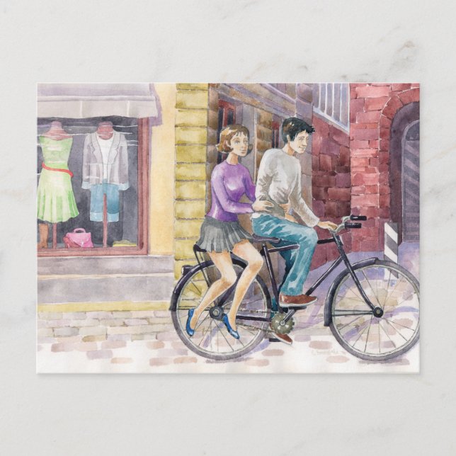 Romantiskt datum vykort (Framsida)