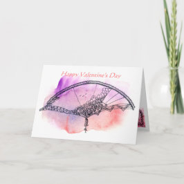 Romantiskt dekorerat Alla hjärtans dag-Anpassade Kort