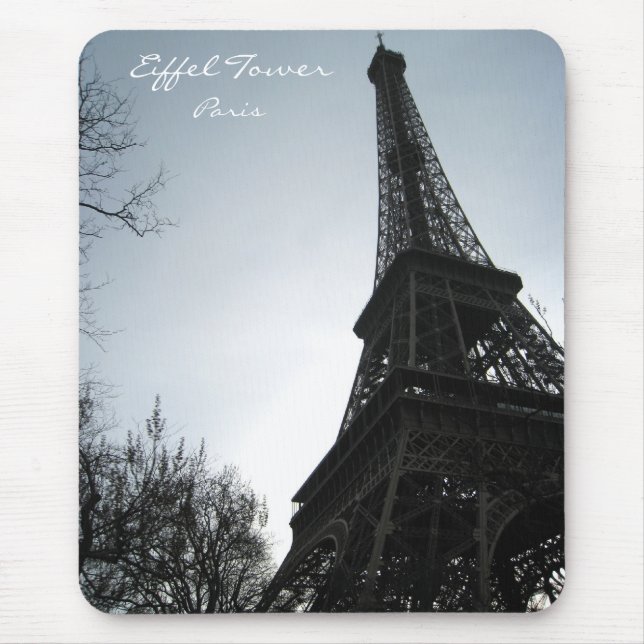 ROMANTISKT EIFFEL TORN - Mousepad Musmatta (Framsidan)