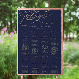 Romantiskt flottsätesdiagram för kalligrafi poster
