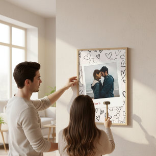 Romantiskt foto för alla hjärtans dag Modern Snygg