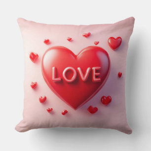 ❤️ Romantiskt Hjärtdekor För Valentinsrum Kudde