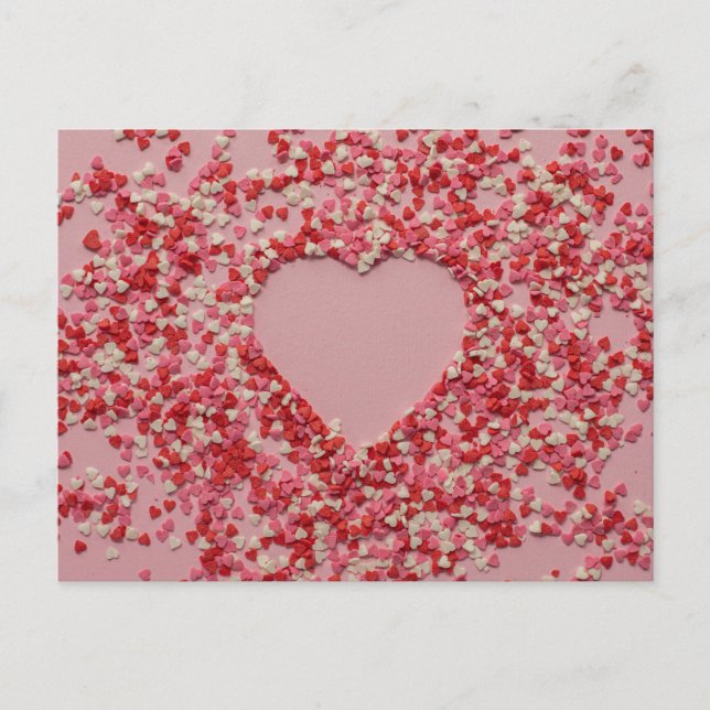 Romantiskt kärlek vykort för honom (Framsida)