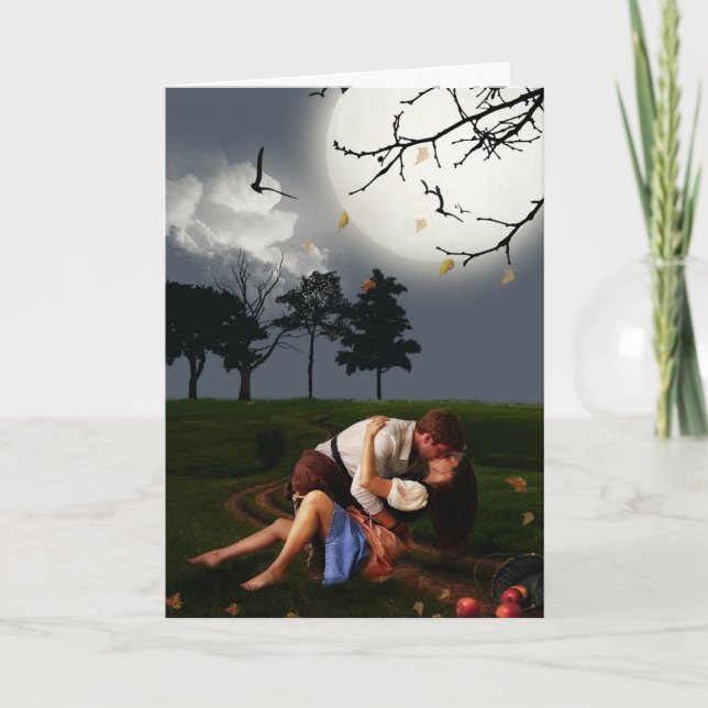 ROMANTISKT KORT FÖR MAKE, KÄRLEK MIG SOM DU GÖR (Framsida)