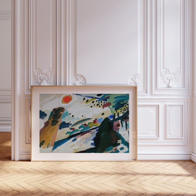 Romantiskt landskap | Kandinsky Poster (Skapare uppladdad)