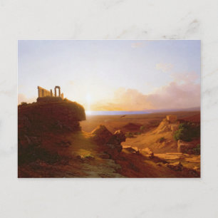 Romantiskt liggande, 1860 vykort